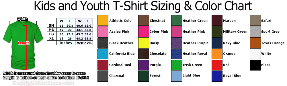 North Face Youth Medium Size Chart