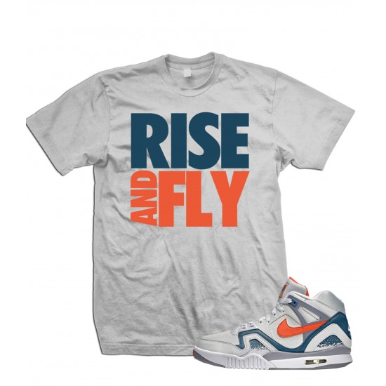 Rise And Fly - Air Tech Challenge II "Clay Blue" T Shirt