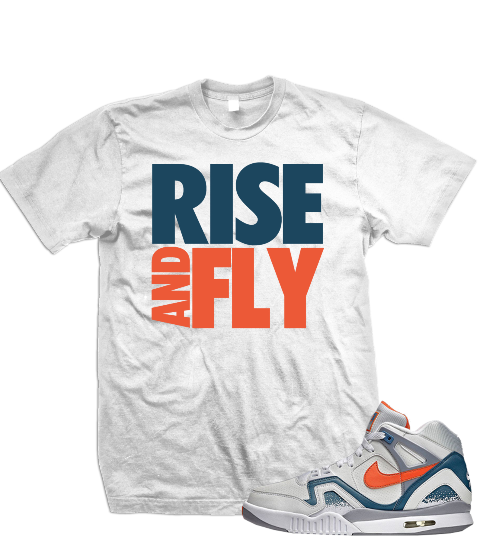 maïs vreemd ernstig Rise And Fly - Air Tech Challenge II "Clay Blue" T Shirt - 0RNF Explicit  Clothing™