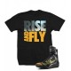 Rise And Fly - Kobe 9 Elite "Inspiration" Silver Foil T Shirt