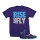 Rise And Fly - LeBron 11 "Purple/Gray" T Shirt