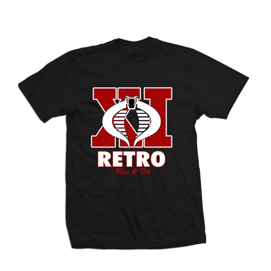 Rise and Fly Cobra Retro T Shirt