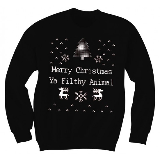 Merry Christmas Ya Filthly Animal Sweatshirt