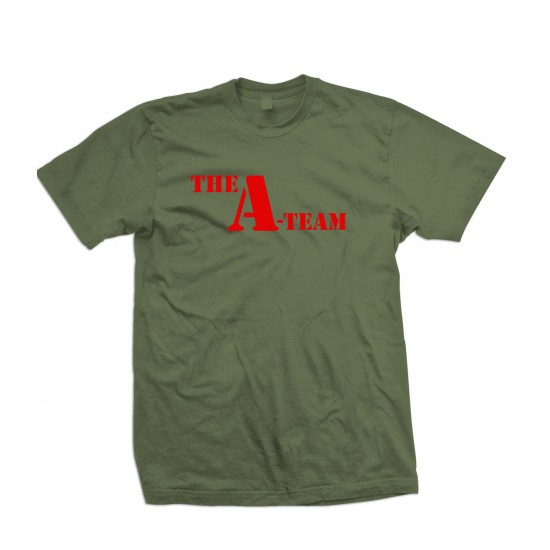 A-Team TV Series Mens inspired  printed T-Shirt 