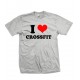 I Love Crossfit T Shirt 