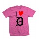 I Heart Detroit T Shirt 