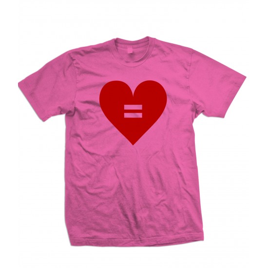 Equal Rights Heart T Shirt