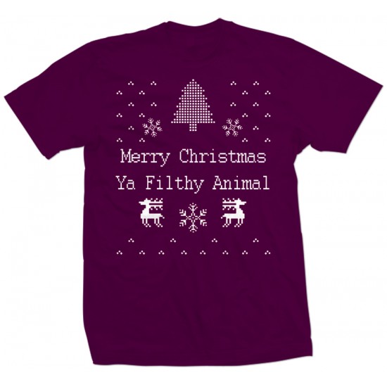 Merry Christmas, Ya Filthy Animal. T Shirt 