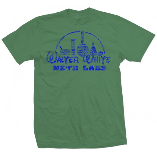 Walter White Meth Labs T Shirt Royal Print