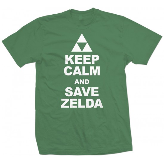 Keep Calm Save Zelda T Shirt