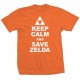 Keep Calm Save Zelda T Shirt