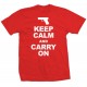 Keep Calm and Carry On T Shirt 