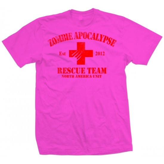 Zombie Apocalpyse Rescue Team T Shirt