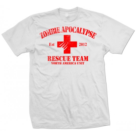 Zombie Apocalpyse Rescue Team T Shirt