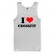 I Love Crossfit Tank Top  