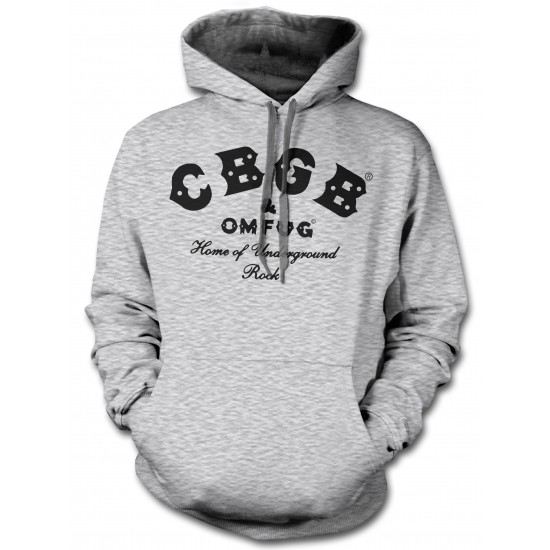 CBGB RingSpun Hoodie - Black Print