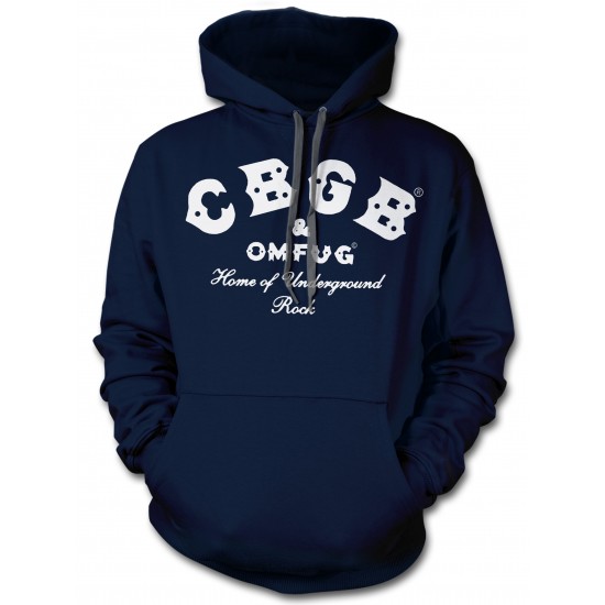 CBGB RingSpun Hoodie - White Print