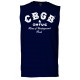 CBGB Sleeveless T Shirt - White Print