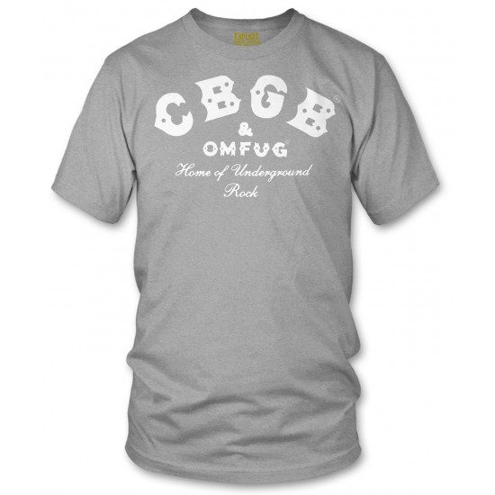 CBGB T Shirt - White Print