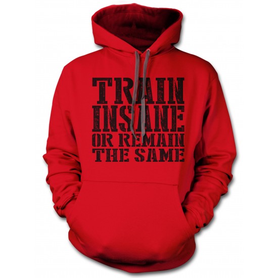 Train Insane or Remain the Same Hoodie