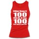 Keep It 100 With Me Women's Tank Top