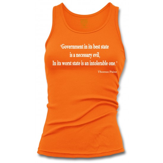 Government is a Necessary Evil Women's Tank Top