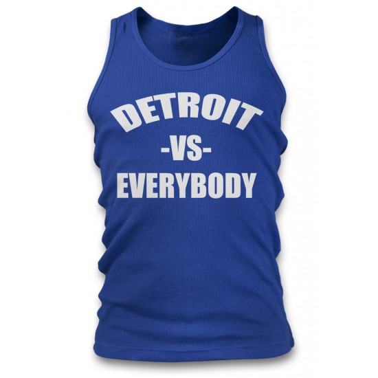 Detroit vs. Everybody Men's Tank Top White Print