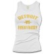 Detroit vs. Everybody Special Edition Gold Foil Womens Tank Top