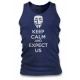 Anonymous Mask Keep Calm and Expect Us Men's Tank Top