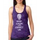 Anonymous Mask Keep Calm and Expect Us Burnout Tank Top