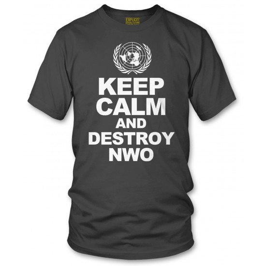 Keep Calm And Destroy NWO T Shirt