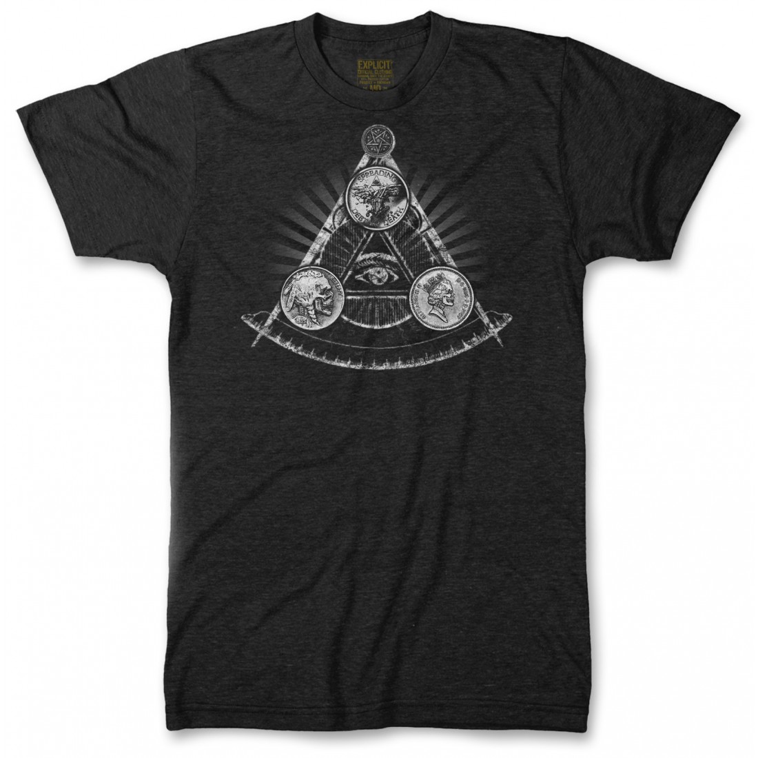 Anti Freemason Spreading Debt and Death Men's Tri-Blend T Shirt - YJ7 ...