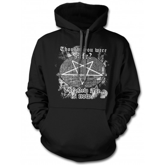 White House Pentagram Aerial Map The New Age is NOW Hoodie