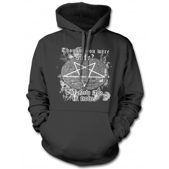 White House Pentagram Aerial Map The New Age is NOW Hoodie