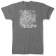 White House Pentagram Aerial Map The New Age is NOW Men's Tri-Blend T Shirt