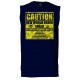 Caution New World Order Ahead Sleeveless T-Shirt