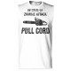 In Case of Zombie Attack Pull Cord Sleeveless T-Shirt