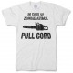 In Case of Zombie Attack Pull Cord Men's Tri-Blend T Shirt
