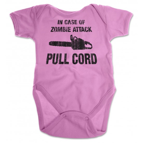 In Case of Zombie Attack Pull Cord Onesie