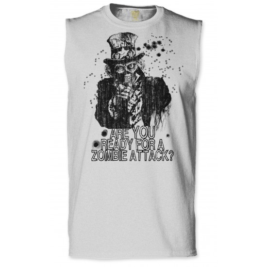 Zombie Uncle Sam Sleeveless T-Shirt
