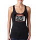 Warning Do Not Feed Zombie Burnout Tank Top