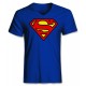 Superman Halloween Costume Men's Tri-Blend V Neck