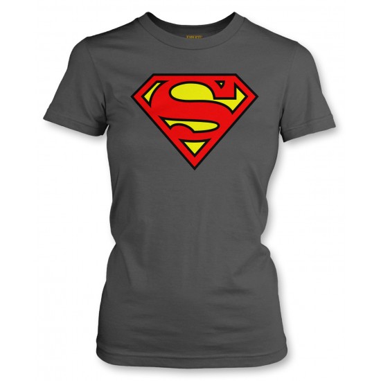 Superman Halloween Costume Juniors T Shirt