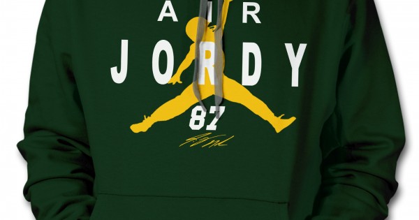 Air Jordy Nelson Green Bay Packers Juniors T Shirt - YL7-GD007