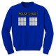 Doctor Who's Police Box Tardis Crewneck Sweatshirt