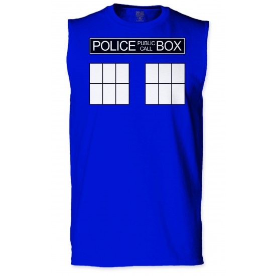 Doctor Who's Police Box Tardis Sleeveless T-Shirt