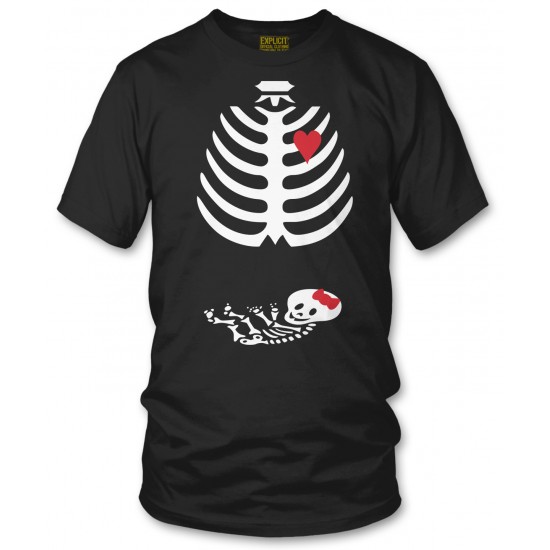 Halloween Baby Girl Skeleton T Shirt