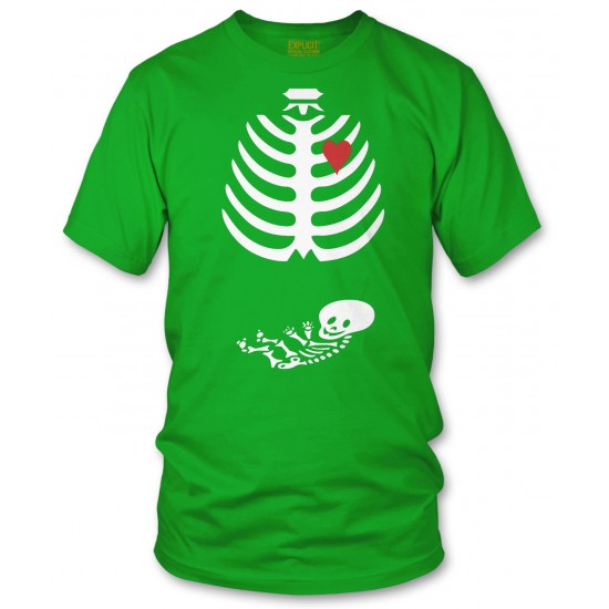 Halloween Baby Boy Skeleton T Shirt