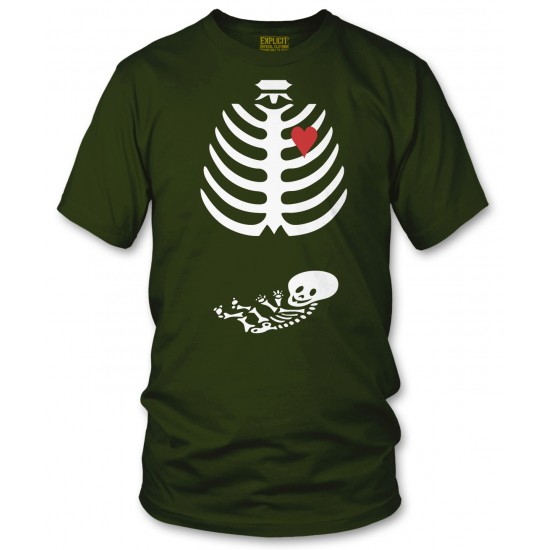 Halloween Baby Boy Skeleton T Shirt