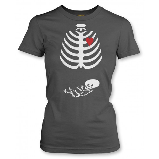 Halloween Baby Boy Skeleton Juniors T Shirt
